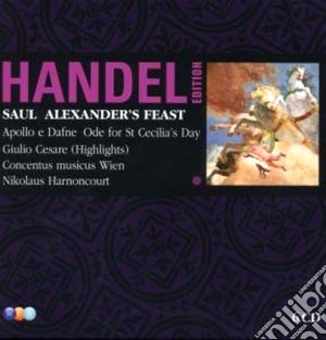 Georg Friedrich Handel - Saul, Alexander's Feast (6 Cd) cd musicale di HANDEL\HARNONCOURT -