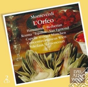 Claudio Monteverdi - L'Orfeo (2 Cd) cd musicale di MONTEVERDI\HARNONCOU