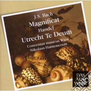 Johann Sebastian Bach - Handel - Harnoncourt - Concentus Mw - Daw 50: Magnificat Bwv 243 - Te Deum Hwv 278 cd musicale di Bach - handel\harnon