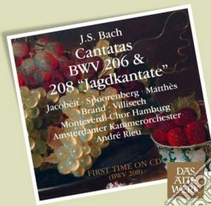 Johann Sebastian Bach - Cantate Bwv 208 jagd & 206 cd musicale di Bach j.s.\rieu - ams