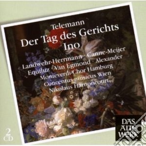 Georg Philipp Telemann - Der Tag Des Gerichts (2 Cd) cd musicale di TELEMANN\HARNONCOURT