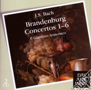 Johann Sebastian Bach - Concerti Brandeburghesi 1 - 6 (2 Cd) cd musicale di BACH\IL GIARDINO ARM