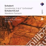 Franz Schubert - Symphony No.3 & 8 - Wanderer Fantasy cd