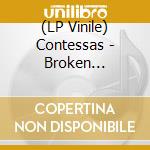 (LP Vinile) Contessas - Broken Heart/Gimme Gimme (Opaque Peach & White Marble) vinile