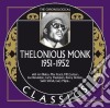 Thelonious Monk - 1951-1952 cd