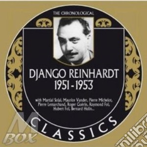 Django Reinhardt - 1951-1953 cd musicale di Django Reinhardt