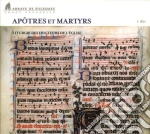 Choeur Moines Abbaye De Solesmes - Apotres Et Martyrs cd