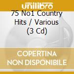 75 No1 Country Hits / Various (3 Cd) cd