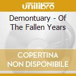 Demontuary - Of The Fallen Years cd