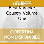 Best Karaoke Country Volume One cd