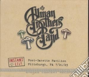 Allman Brothers Band (The) - Instant Live Pittsburgh (3 Cd) cd musicale di ALLMAN BROTHERS BAND