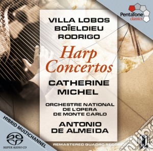 Catherine Michel - Harp Concertos: Villa-Lobos/Boieldieu/Rodrigo (Sacd) cd musicale di Villa