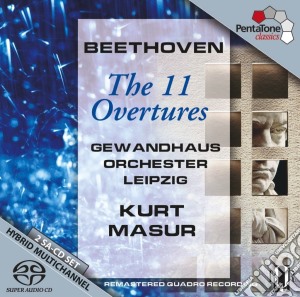 Ludwig Van Beethoven - The 11 Overtures (2 Sacd) cd musicale di Beethoven / Kurt Masur
