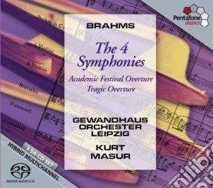 Johannes Brahms - The 4 Symphonies (3 Sacd) cd musicale di Johannes Brahms