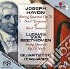 Joseph Haydn / Ludwig Van Beethoven - Quartetti Op.76 N.3 Imperatore E Op.76 N.4 Aurora (Sacd) cd