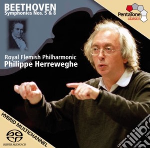 Ludwig Van Beethoven - Symphony No.5 E 8 (Sacd) cd musicale di Beethoven