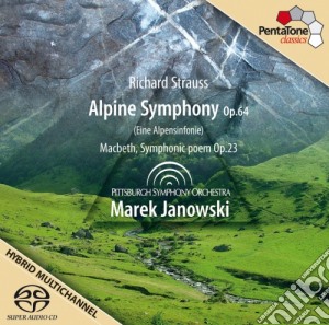 Richard Strauss - Eine Alpensinfonie Op.64, Macbeth Op.23 (Sacd) cd musicale di Strauss R.