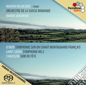 Vincent D'Indy / Camille Saint-Saens / Ernest Chausson - Simphonie Sur Un Chant Montagnard (Sacd) cd musicale di D'Indy / Saint
