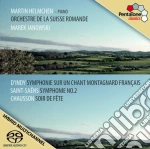 Vincent D'Indy / Camille Saint-Saens / Ernest Chausson - Simphonie Sur Un Chant Montagnard (Sacd) cd