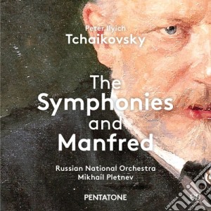 Pyotr Ilyich Tchaikovsky - The Symphonies and Manfred cd musicale di Ciaikovski Pyotr Il'ych