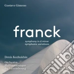 Cesar Franck - Symphony In D Minor, Simphonic Variations cd