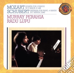 Wolfgang Amadeus Mozart / Franz Schubert - Four Hand Piano Works cd musicale di Perahia / Lupu / Mozart / Schubert