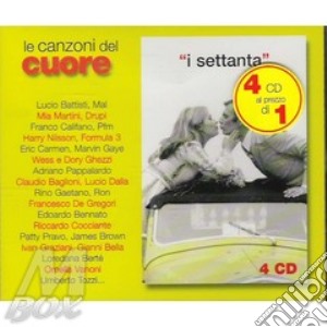 LE CANZONI DEL CUORE/70 (4CDx1) cd musicale di ARTISTI VARI