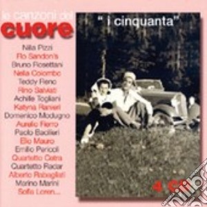 LE CANZONI DEL CUORE/50 (4CDx1) cd musicale di ARTISTI VARI