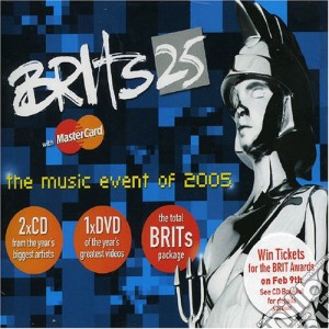 Brits - The Awards 2005 (2 Cd+Dvd) cd musicale