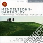 Mendelssohn, sinfonie ouvertures e conce cd