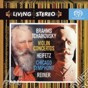 Brahms,ciakovsky: concerti per violino cd musicale di Jascha Heifetz