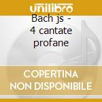 Bach js - 4 cantate profane cd musicale di Aureum Collegium
