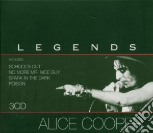 Alice Cooper - Legends (3 Cd) cd musicale di Alice Cooper