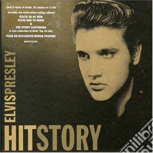 Elvis Presley - Hitstory (3 Cd) cd musicale di Elvis Presley