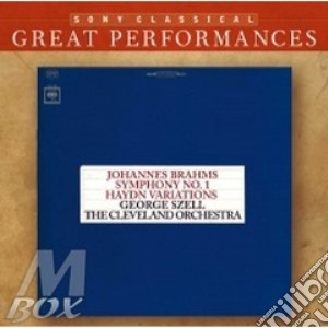 Brahms / Cvo / Szell - Symphony 1 / Haydn Variations cd musicale di SZELL