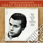 Glenn / Bach Gould - Two & Three Part Inventions & Sinfonias cd