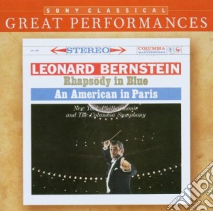 Gershwin - Rapsodia In Blu - Americano A Parigi - Bernstein cd musicale di Leonard Bernstein