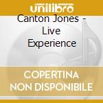 Canton Jones - Live Experience cd