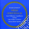Roger Davidson - Missa Universalis cd musicale di Roger Davidson
