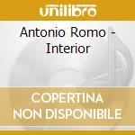 Antonio Romo - Interior cd musicale di Antonio Romo
