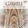 Andrea Gabrieli / Giovanni Gabrieli - Music For One & Two Organs cd