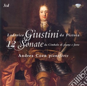 Giustini / Coen - 12 Sonatas For Fortepiano cd musicale di Giustini / Coen