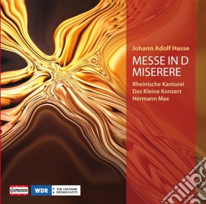 Johann Adolf Hasse - Mass in D minor & Miserere in C minor cd musicale di Hasse Johann Adolf
