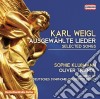 Karl Weigl - Ausgewahlte Lieder - Liriche (Selezione) cd