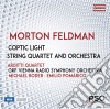 Morton Feldman - Coptic Light, String Quartet And Orchestra cd