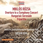Miklos Rozsa - Overture To A Symphony Concert, Op. 26A cd