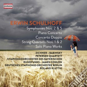 Erwin Schulhoff - Symphonies Nos 2&5, Piano Concerto, Concerto Doppio (6 Cd) cd musicale di Erwin Schulhoff