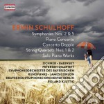 Erwin Schulhoff - Symphonies Nos 2&5, Piano Concerto, Concerto Doppio (6 Cd)