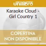 Karaoke Cloud - Girl Country 1 cd