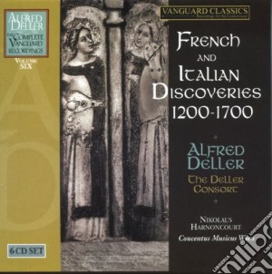 Alfred Deller / Deller Consort - French & Italian Discoveries 1200-1700 (6 Cd) cd musicale